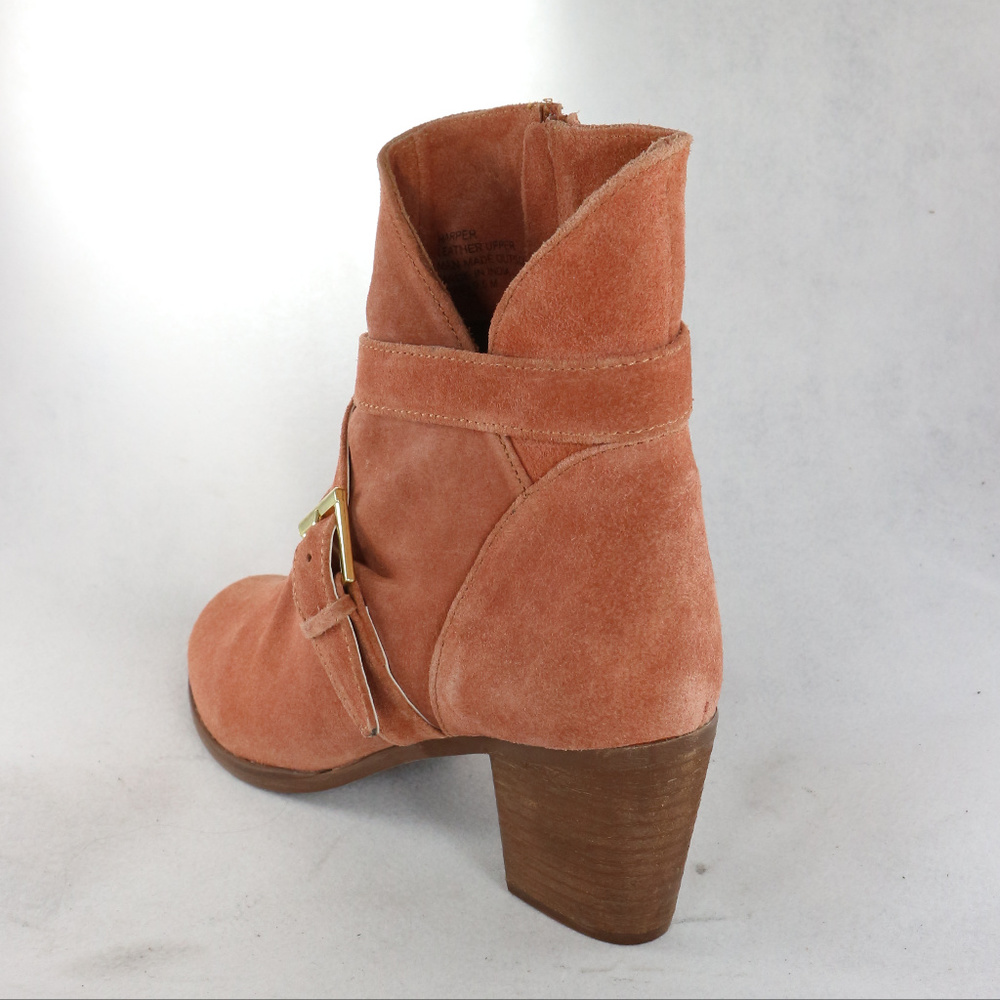 New MATISSE Rust "Harper" Orange Suede Boots - Picture 3 of 8